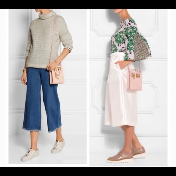 SOPHIE HULME Albion nano leather tote Bag (Gray) - Picture 8 of 8